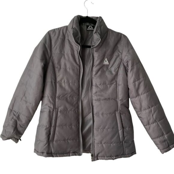 Reebok Grey Coat  Size Medium - Picture 1 of 9